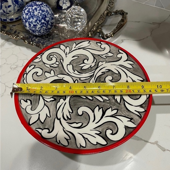 Rate combo: Anthropologie Molly Hatch Felicitations Cake Stand w/Matching Server - Picture 7 of 10